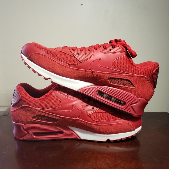 Nike Air Max 90 Gym Red 537384-604 Sz 14 - Picture 6 of 7